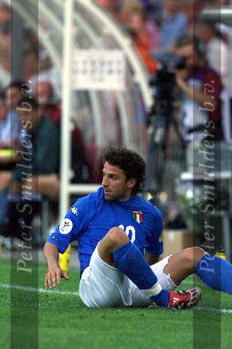 Eindhoven, 19 juni 2000  Euro 2000
Italie-Zweden, eindsatnd 2-1
Alessandro DEL PIERO
Europees Kampioenschap voetbal 2000