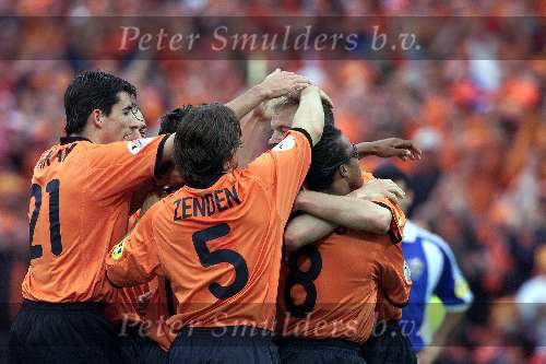 Rotterdam, 25 juni 2000   Euro 2000
Nederland-Yougoslavie, eindstand 6-1
4 doelpunten Patrick kluivert en 2 x Marc Overmars
Dennis Bergkamp, Boudewijn Zenden, Edgar Davids, Roy Makaay en onzichtbare Marc Overmars
Europees Kampioenschap voetbal 2000