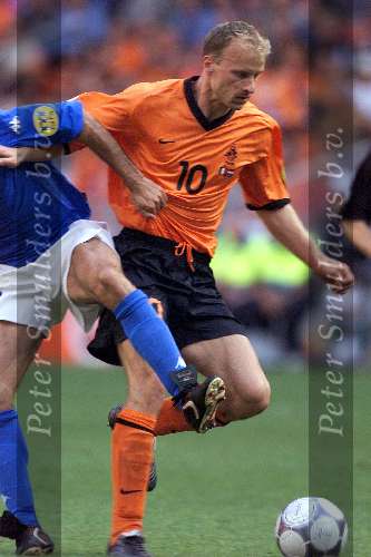 Amsterdam 29 juni 2000
Nederland-Italie 0-0 euro 2000
Dennis Bergkamp  shirtje trekken
Europees Kampioenschap voetbal 2000