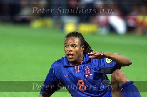 Doelpunten: Patrick kluivert, Ronald de Boer en Boudewijn Zenden
Rotterdam16 juni 2000 Euro 2000
Nederland-Denemarken, eindstand 3-0
Edgar Davids
Europees Kampioenschap voetbal 2000