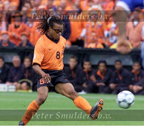 Rotterdam, 25 juni 2000   Euro 2000
Nederland-Yougoslavie, eindstand 6-1
Edgar Davids
Europees Kampioenschappen voetbal 2000