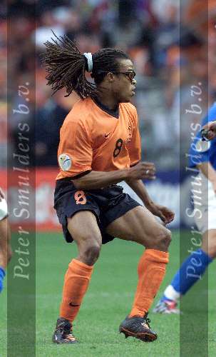 Amsterdam 29 juni 2000  Euro 2000
1/2 finale Nederland-Italie, eindstand 0-0 na verlenging 0-0 Nederland verliest met strafschoppen
Edgar Davids
Europees Kampioenschappen voetbal 2000