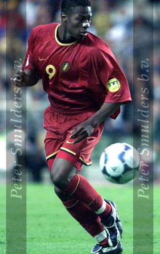 Brussel, 14 juni 2000
Belgie-Italie, eindstand 0-2
Emile Mpenza
Europees Kampioenschap Voetbal 2000