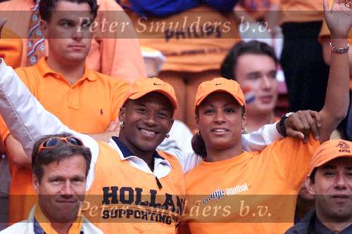 Amsterdam 29 juni 2000
Nederland-Italie 0-0 euro 2000
Eric Jacoth met vriendin
Europees Kampioenschap Voetbal 2000