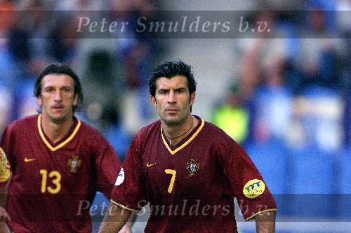 Amsterdam, 24 juni 2000   Euro 2000
Portugal-Turkije, eindstand 2-0
Figo
Europees Kampioenschap Voetbal 2000