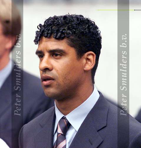 Amsterdam, 11 juni 2000
Nederland-Tsjechie, eindstand 1-0 door penalty van Frank de Boer.
Frank Rijkaard
Europees Kampioenschap Voetbal 2000