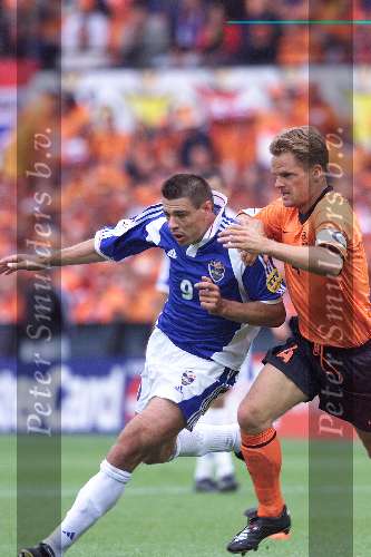 Rotterdam, 25 juni 2000   Euro 2000
Nederland-Yougoslavie, eindstand 6-1
4 doelpunten Patrick kluivert en 2 x Marc Overmars
Frank de Boer en Milosevic
Europees Kampioenschap Voetbal 2000