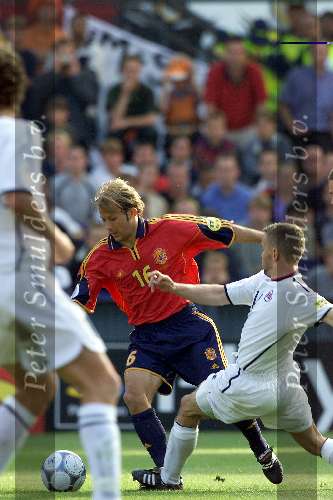 Spanje-Noorwegen, eindstand 0-1
Rotterdam, 13 juni 2000
Gaizka Mendieta
Europees Kampioenschap Voetbal 2000