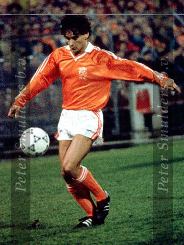 Gerald Vanenburg in het shirt van het Nederlands elftal
1992