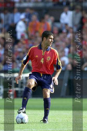 Spanje-Noorwegen, eindstand 0-1
Rotterdam, 13 juni 2000
Josep Guardiola
Europees Kampioenschap Voetbal 2000