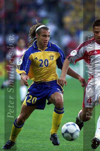 15 juni 2000
Turkije-Zweden, eindstand 0-0
Henrik Larsson
Europees Kampioenschap Voetbal 2000