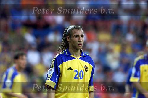 Eindhoven, 19 juni 2000  Euro 2000
Italie-Zweden, eindsatnd 2-1
Henrik Larsson
Europees Kampioenschap Voetbal 2000
