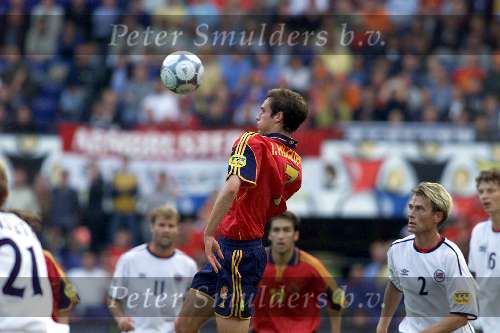 Spanje-Noorwegen, eindstand 0-1
Rotterdam, 13 juni 2000
Ivan Helguera
Europees Kampioenschap Voetbal 2000