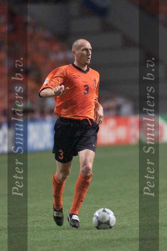 Amsterdam 21 juni 2000 euro 2000
Nederland-Frankrijk 3-2
Jaap Stam
Europees Kampioenschap Voetbal 2000