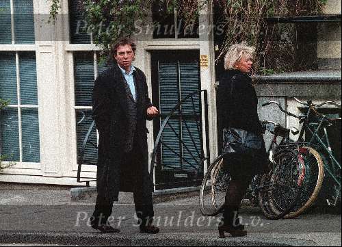 Jan Mulder met zijn vrouw
maart 2000