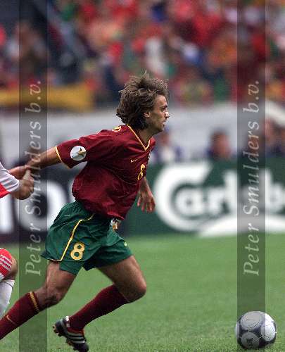 Amsterdam, 24 juni 2000    Euro 2000
Portugal-Turkije , eindstand 2-0
Joao Pinto
Europees Kampioenschap Voetbal 2000