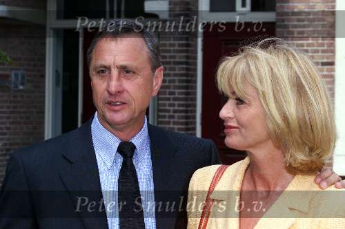 Amsterdam 3 juni 2000
Ruud Gullit en Estelle Cruyff trouwen.
Johan Cruyff en Danny Cruyff