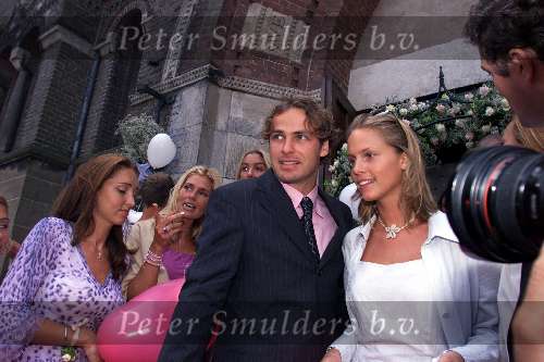 Amsterdam 3 juni 2000
John Ewbank en zijn nieuwe vriendin
