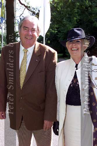 Breukelen 7 juni 2000
Haringparty op Nijenrode.
Joop v Zijl met vrouw