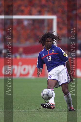 Amsterdam 21 juni 2000 euro 2000
Nederland-Frankrijk 3-2
Karembeu met adidas schoenen
Europees Kampioenschap Voetbal 2000