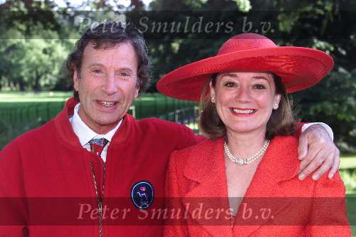 Breukelen 7 juni 2000
Haringparty op Nijenrode.
Laurens v Rooyen met zijn vrouw