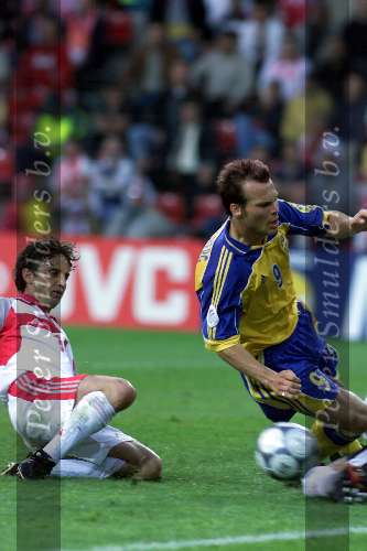 15 juni 2000
Turkije-Zweden, eindstand 0-0
Frederik Ljungberg
Europees Kampioenschap Voetbal 2000