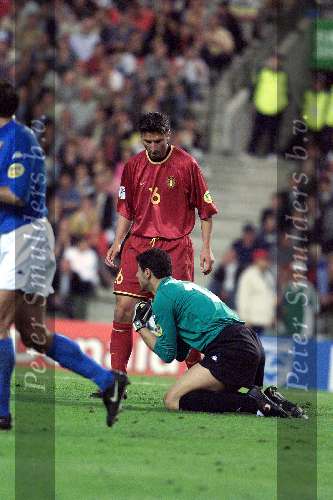 Brussel, 14 juni 2000
Belgie-Italie, eindstand 0-2
Luc Nilis
Europees Kampioenschap Voetbal 2000