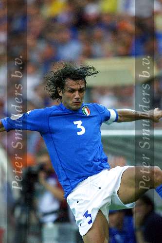 Eindhoven, 19 juni 2000  Euro 2000
Italie-Zweden, eindsatnd 2-1
Maldini
Europees Kampioenschap Voetbal 2000