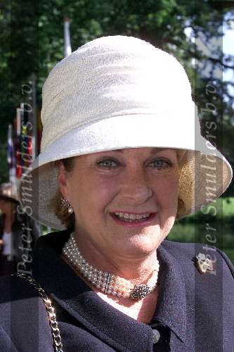 Breukelen 7 juni 2000
Haringparty op Nijenrode.
Vrouw Albert Heijn