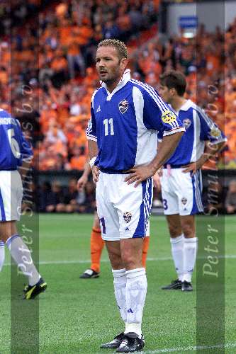 Rotterdam, 25 juni 2000   Euro 2000
Nederland-Yougoslavie, eindstand 6-1
Mihajlovic
Europees Kampioenschap Voetbal 2000