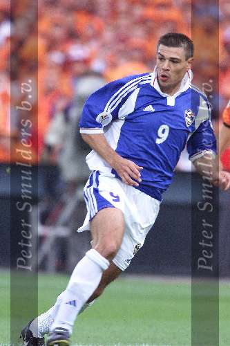 Rotterdam, 25 juni 2000   Euro 2000
Nederland-Yougoslavie, eindstand 6-1
Milosevic
Europees Kampioenschap Voetbal 2000