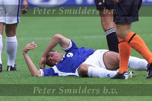 Rotterdam, 25 juni 2000   Euro 2000
Nederland-Yougoslavie, eindstand 6-1
Milosevic blessure
Europees Kampioenschap Voetbal 2000