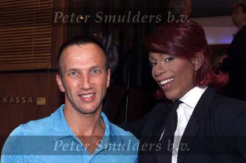 Amsterdam, 23 juni 2000
Premiere Tango de Valentino
Nick nicole met vriend