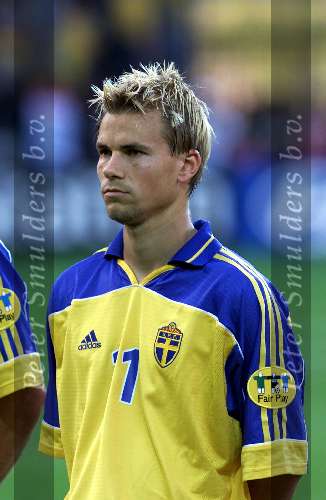 15 juni 2000
Turkije-Zweden, eindstand 0-0
Niclas Alexandersson
Europees Kampioenschap Voetbal 2000