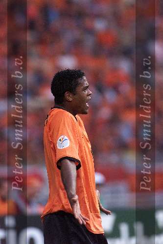 Amsterdam 11 juni 2000
Nederland-Tjechie 1-0 tijdens EK
Patrick Kluivert kwaad
Europees Kampioenschap Voetbal 2000