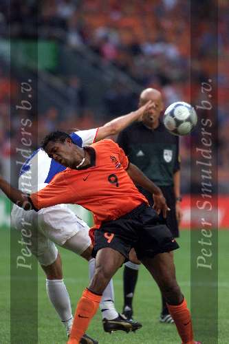 Amsterdam 11 juni 2000
Nederland-Tjechie 1-0 tijdens EK
Patrick Kluivert in aktie
Europees Kampioenschap Voetbal 2000