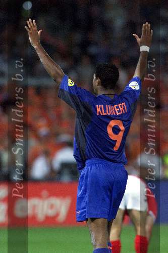Rotterdam16 juni 2000 Euro 2000
Nederland-Denemarken, eindstand 3-0
Patrick Kluivert
Europees Kampioenschap Voetbal 2000