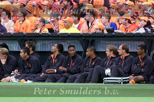 Rotterdam, 25 juni 2000   Euro 2000
Nederland-Yougoslavie, eindstand 6-1
4 doelpunten Patrick kluivert 
Patrick Kluivert op de reservebank