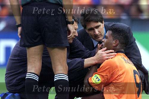 Rotterdam, 25 juni 2000   Euro 2000
Nederland-Yougoslavie, eindstand 6-1
4 doelpunten Patrick kluivert 
Patrick Kluivert valt geblesseerd uit
Europees Kampioenschap Voetbal 2000