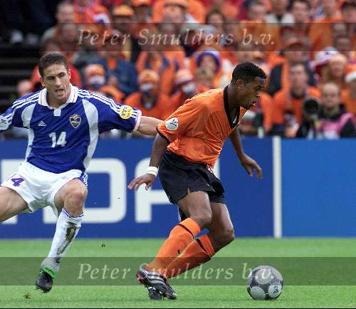Rotterdam, 25 juni 2000   Euro 2000
Nederland-Yougoslavie, eindstand 6-1
4 doelpunten Patrick kluivert 
Patrick kluivert  14 Nisa Saveljic
Europees Kampioenschap Voetbal 2000
