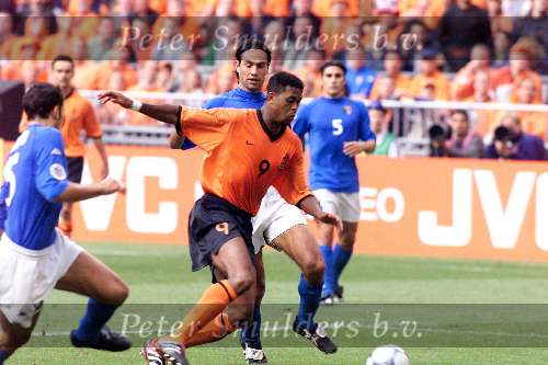 Amsterdam 29 juni 2000
Nederland-Italie 0-0 euro 2000
Patrick Kluivert
Europees Kampioenschap Voetbal 2000