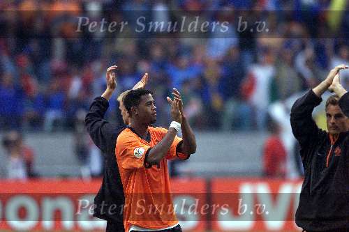 Amsterdam 29 juni 2000
Nederland-Italie 0-0 euro 2000
Patrick Kluivert teleurstelling
Europees Kampioenschap Voetbal 2000