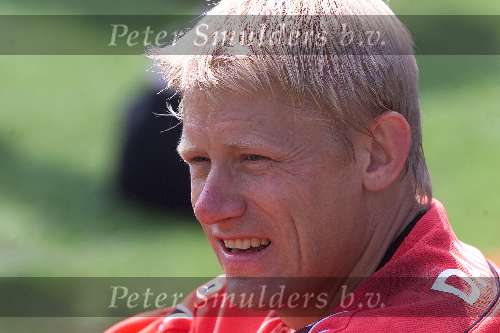 Landgraaf 6 juni 2000
Training Denemarken met Jan Heintze, Jon Dahl Tomasson en Jesper Gronkjaer
Peter Schmeichel
Europees Kampioenschap Voetbal 2000