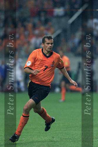 Amsterdam 11 juni 2000
Nederland-Tjechie 1-0 tijdens EK
Phillip Cocu  in aktie
Europees Kampioenschap Voetbal 2000
