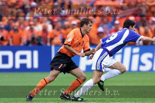 Rotterdam, 25 juni 2000   Euro 2000
Nederland-Yougoslavie, eindstand 6-1
Phillip Cocu
Europees Kampioenschap Voetbal 2000
