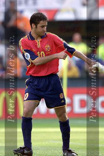 Spanje-Noorwegen, eindstand 0-1
Rotterdam, 13 juni 2000
Raul
Europees Kampioenschap Voetbal 2000
