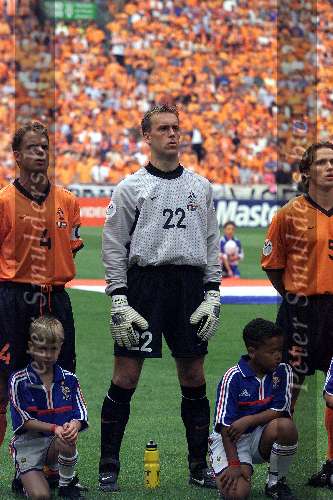 Amsterdam, 21 juni 2000    Euro 2000
Nederland-Frankrijk, eindstand 3-2
Sander Westerveld 
Europees Kampioenschap Voetbal 2000