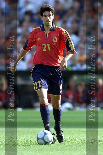 Spanje-Noorwegen, eindstand 0-1
Rotterdam, 13 juni 2000
Juan Carlos Valeron