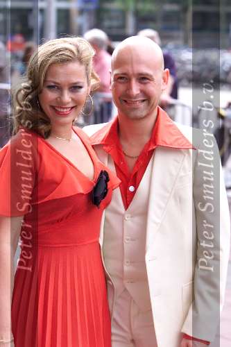 Utrecht 24 juni 2001
Premiere van Saturday Night Fever in Utrecht
Antje Montero met man