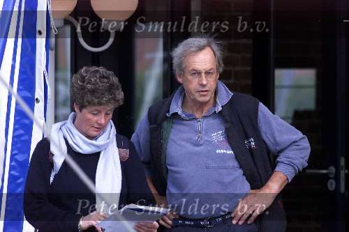 Muiden 9 juni 2001
Prins Willem Alexander en Yvonne v Gennip, Cees Wolzak, Jan Loorbach varen met de Groene Draeck. Allen zijn lid van de club van 144